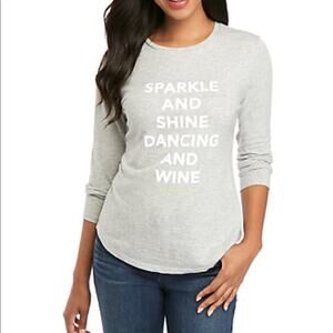 Crown and Ivy Graphic Long Sleeve Tee